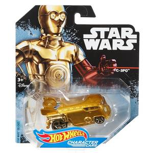 Машинка-герой Hot Wheels серии Star Wars "C-3PO" DXN83/8